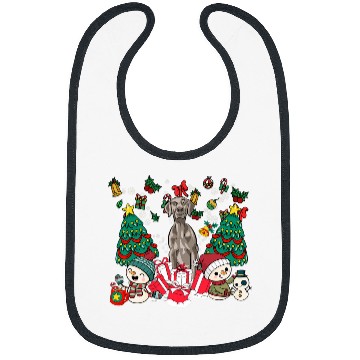 Discover Weimaraner Funny Christmas Dog Bibs