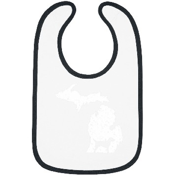 Discover Weimaraner Michigan Dog Lover Bibs