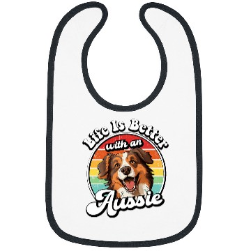 Discover Red Australian Shepherd 1 Bibs