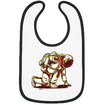 Discover Starting Astronaut I Running Runner Sprinter Sci Fi Space Bibs