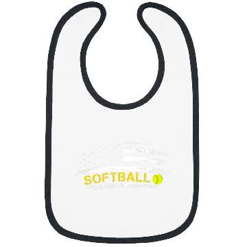 Discover Patriotic Softball Team American Flag Bibs