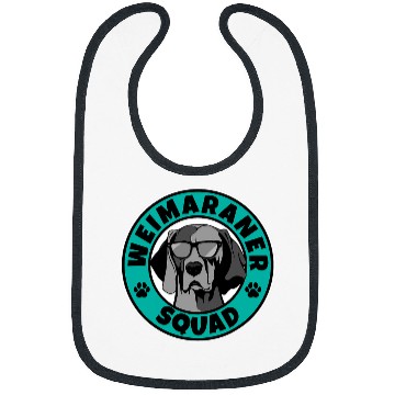 Discover Weimaraner Squad I Dog Lover I Weimaraner Bibs