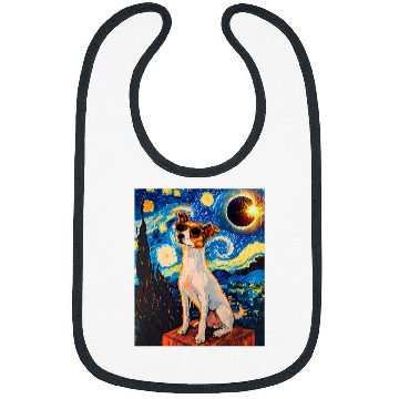 Discover Total Solar Eclipse Toy Fox Terrier Dog Bibs