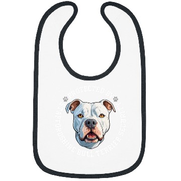 Discover Protected by Staffordshire Bull Terrier Security Bibs