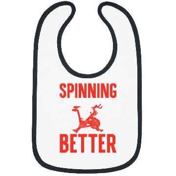 Discover Spinning Makes Everything Better Spin Class Indoor Cycling Bibs