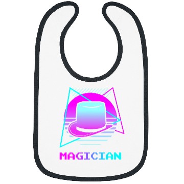 Discover Retro vintages Classic Magician Magic Trick 21 Bibs