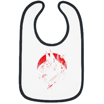 Discover German Shepherd Ninja Samurai Japanese Transformation Cute Bibs