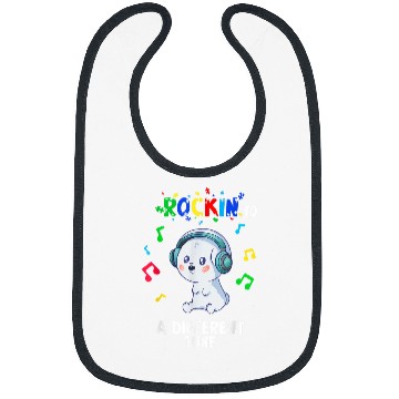 Discover Rockin to a Different Tune Autism Warrior Bibs