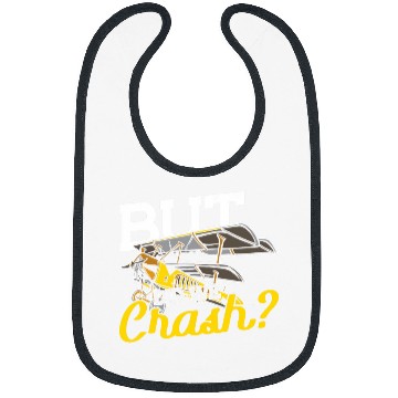 Discover Airplane But did we Crash Pilot Bibs