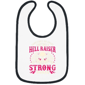 Discover Sometimes And Angel Hell Raiser Always Strong Motorcycle 22 Bibs