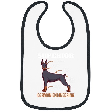 Discover Superior German Engineering Dog Doberman Pincher 1 Bibs