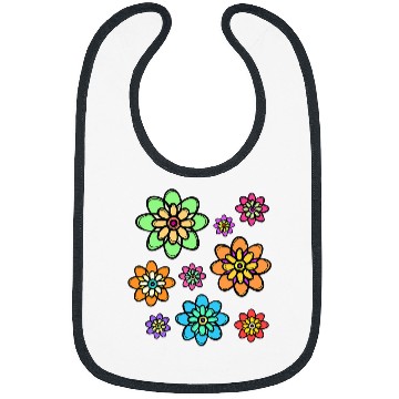 Discover Stylish Pattern Creative Art Modern Artwork Drawing Bibs