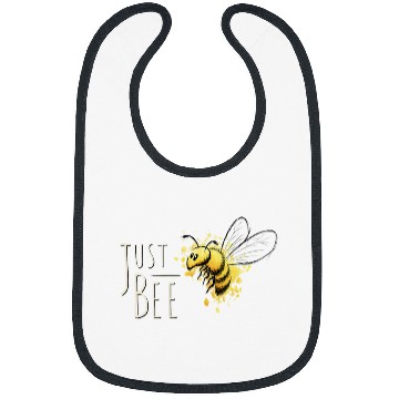 Discover Just Bee Be yourself little honey bee Bibs