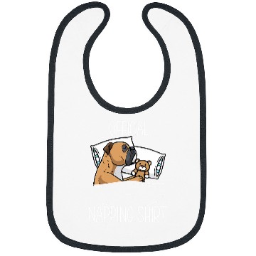 Discover Sleeping Continental Bulldog Dog With Stuffed Animal Bibs