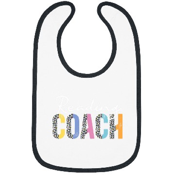 Discover Leopard Reading Specialist Back To School Reading Coach Bibs
