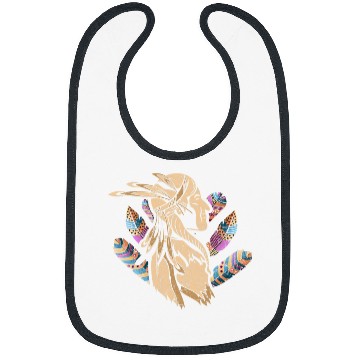 Discover Native Pride Indigenous Indian Feathers Native American Bibs
