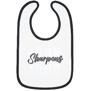 Discover Inspirational Iron Sharpens Iron Proverbs 2717 Bible Art Bibs
