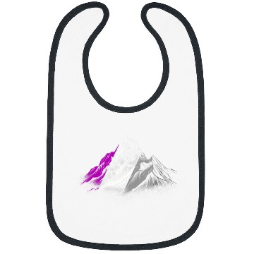 Discover Subtle Asexual Pride Month Mountain Hiking Camping Ace Pride Bibs