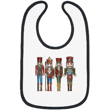 Discover vintages Nutcracker Ballet Dance Matching Holiday Bibs