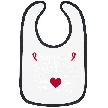 Discover Support Squad Multiple Myeloma Warrior Awareness Bibs