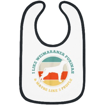 Discover Weimaraner Purina Dog Funny Gift Bibs