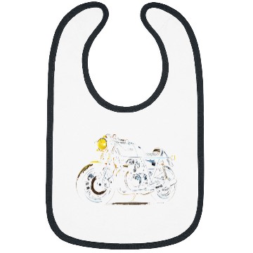 Discover Stylish Retro vintages Cafe Racer Motorcycle 23 Bibs