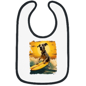 Discover Surfing Great Dane Bibs