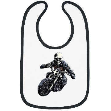 Discover Motorcycle Skeleton Bibs