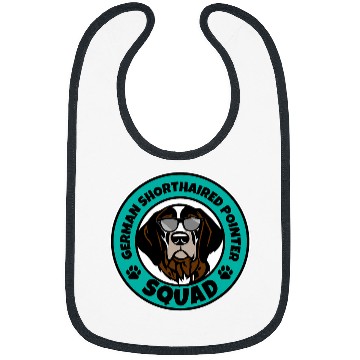 Discover German Shorthaired Pointer Squad I Dog Lover Bibs