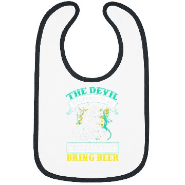 Discover The Devil Whispered To Me Im Coming For I Whisper Back Bibs