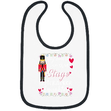 Discover Nutcracker Daughter Love Ballet Dance Girl Nutcracker Xmas Bibs