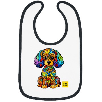 Discover Pretty Poodle Bibs