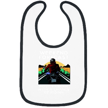 Discover Motorcyclist weekend forecast motorcycle and beer Bibs