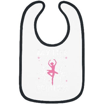 Discover Life Can Never Be Pointeless Ballet Ballerina Dancer Graphic Bibs