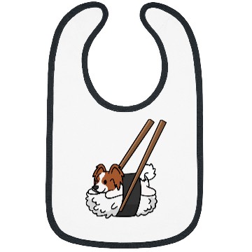 Discover Sushi Bow Tie Dog Bibs