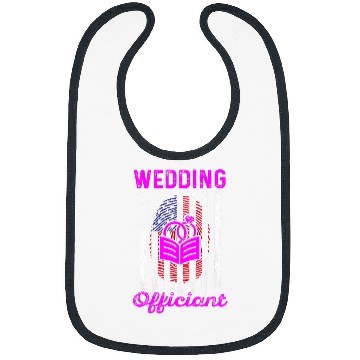 Discover Wedding Officiant Internet Ordained Minister 2148 Bibs