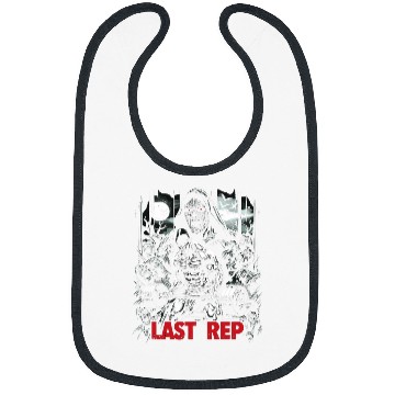 Discover Last Rep 80s Slasher Bodybuilding 21 Bibs
