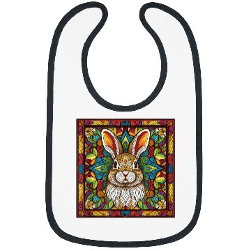 Discover Rabbit Rabbit Design Rabbit Mandala Cute Funny Farmer Bibs