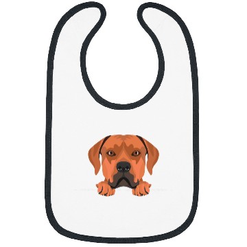Discover Smiling Rhodesian Ridgeback 1 Bibs