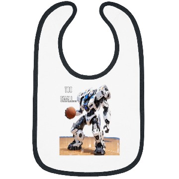 Discover Too Small Basketball Robot PanfurWare LLC Bibs