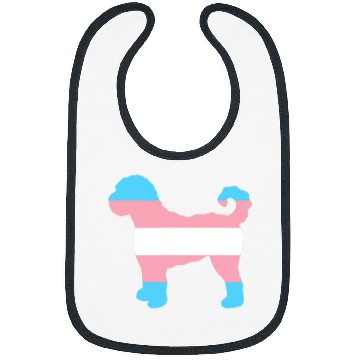 Discover Dog Goldendoodle Trans Pride Flag Goldendoodle Dog Bibs