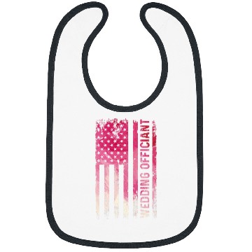 Discover Wedding Officiant Internet Ordained Minister 2124 Bibs