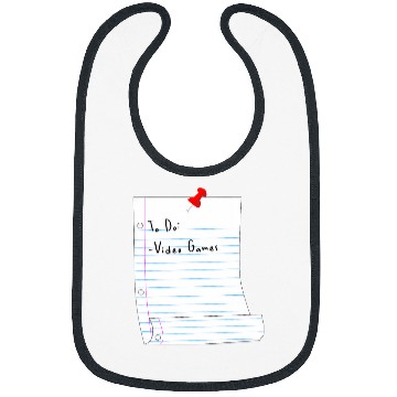 Discover To Do Video Games Bibs