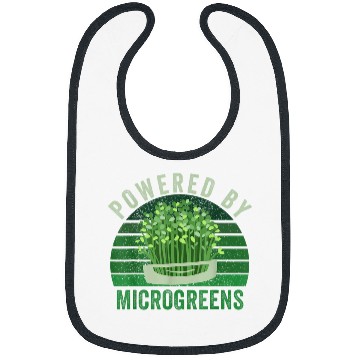 Discover Powered By Microgreens Urban Farming Microgreens Gardener Bibs