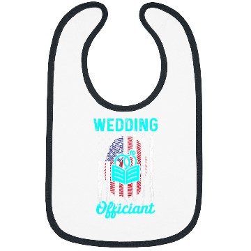 Discover Wedding Officiant Internet Ordained Minister 2138 Bibs