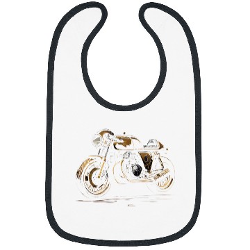 Discover Stylish Retro vintages Cafe Racer Motorcycle 22 Bibs