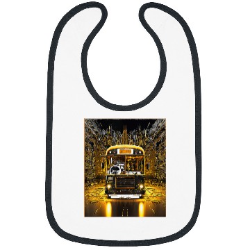 Discover School Bus Driver Art 24 Bibs