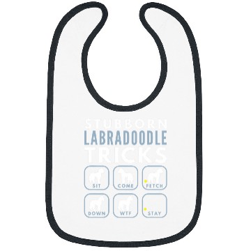 Discover Stubborn Labradoodle Tricks Dog Training 2 Bibs