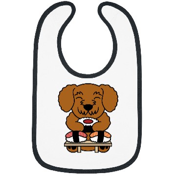 Discover Sushi Goldendoodle Dog Bibs