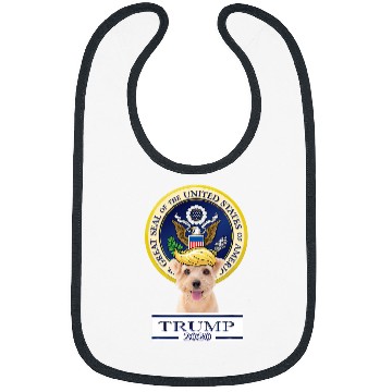Discover Trump Dog Norfolk Terrier Bibs